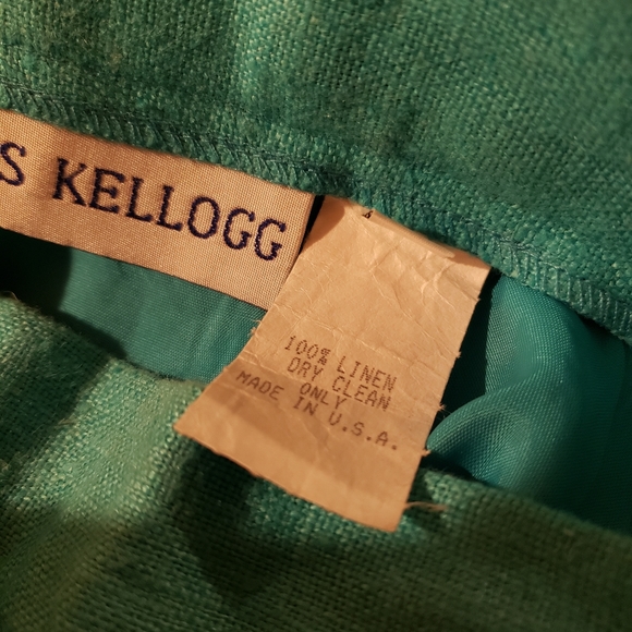 80s Vintage Linen Skirt - Picture 6 of 6